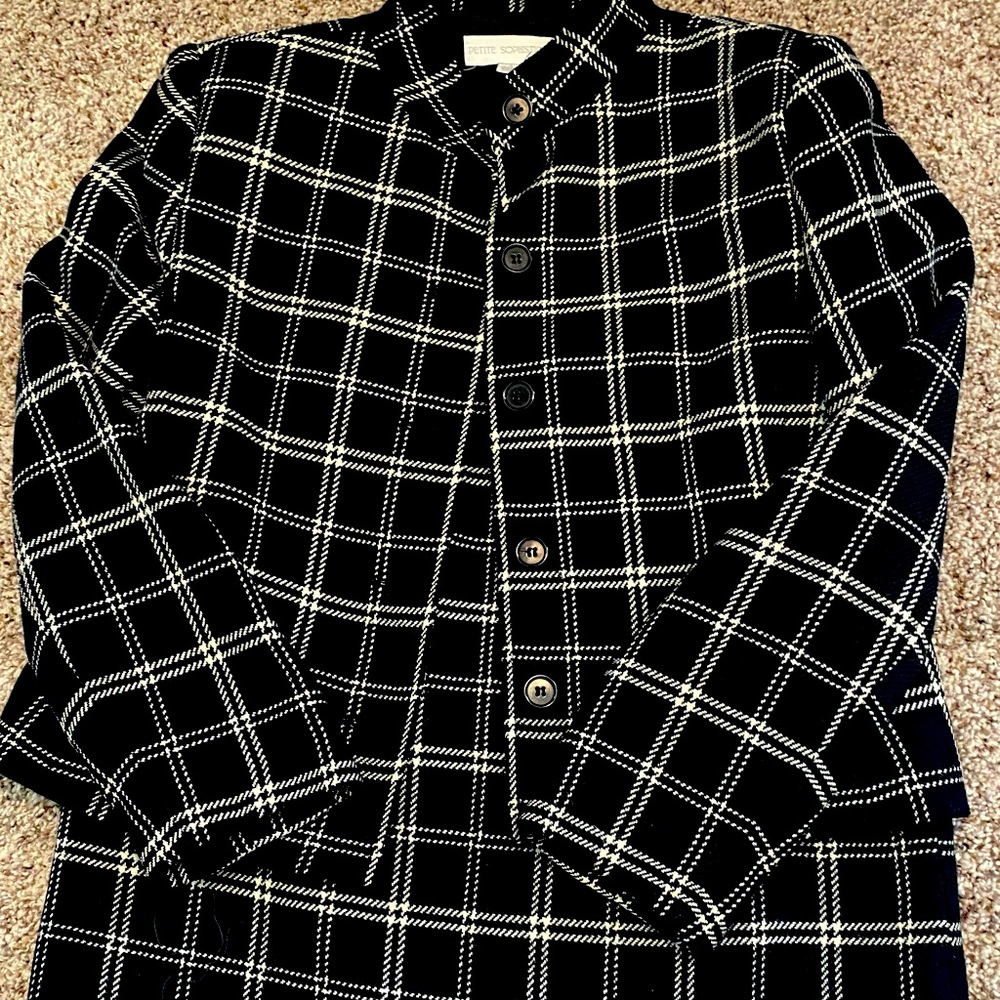 Tweed skirt suit, slightly used.